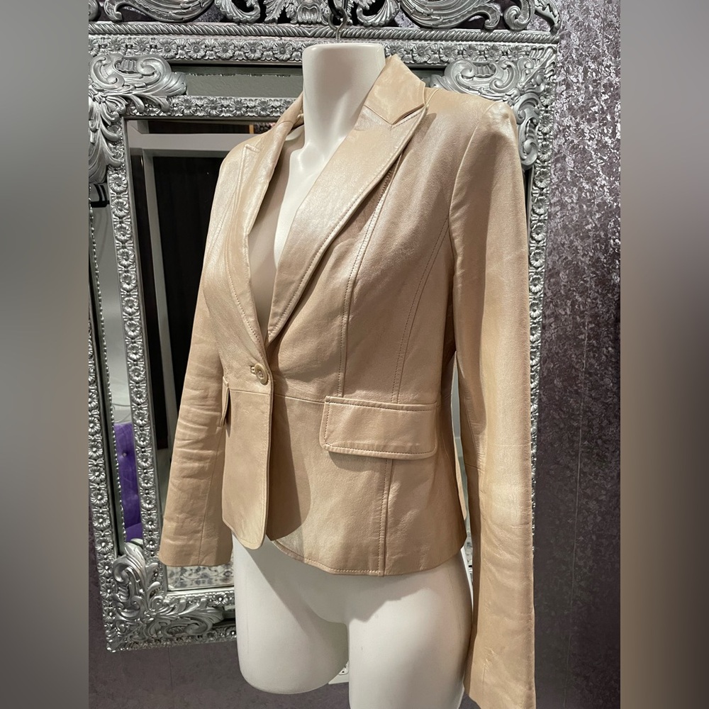 Worthington Leather Blazer